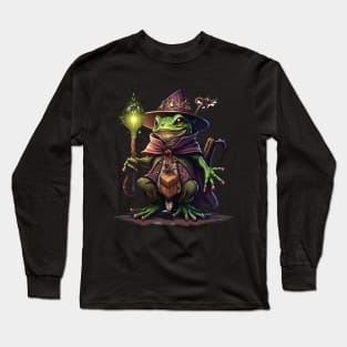 frog wizard Long Sleeve T-Shirt